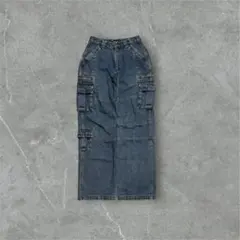 00s archive cargo wide denim y2k