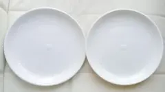k*2様 新品 未使用 TSUKASA ホワイト 陶磁器製 金縁楕円皿2枚セット