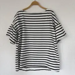 coen ボーダー フレア袖 Tシャツ Mのサムネイル