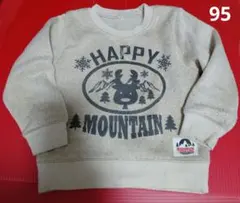 HAPPY MOUNTAIN トレーナー 95　トナカイ　クリスマス