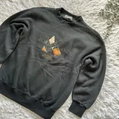 レナウン　New Covers スコットランド刺繍　スウェット ニット　M