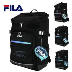 【新品】FELA リュック レインボー 黒 デイバック グリーン ボックス型のサムネイル