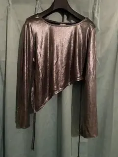 y2k Design silver tops