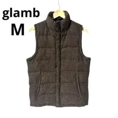 フード欠品 glamb グラム ダウンベスト ダウン80％ フェザー20％ Mのサムネイル