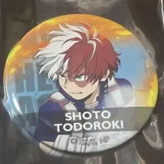 ヒロアカ展 ヒロアカ原画展 ヒロアカ　缶バッジ　轟 轟焦凍 絵札缶バッジ ショート ヒロアカ展 - メルカリ