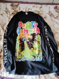 Party Cannon ロングスリーブTシャツ ブラック XL