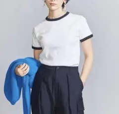 UNITED ARROWS リンガーTシャツ 半袖のサムネイル