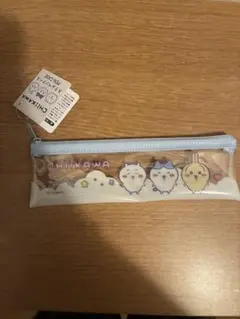 新品　ちいかわ うさぎ ハチワレ スリムペンケース ポーチのサムネイル