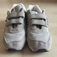 New Balance 515 キッズ スニーカー グレー パープル　15.5