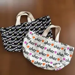 【値下げ】cher トートバッグ 2点セットのサムネイル