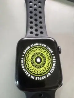 AppleWatch 44mm ブラック NIKE SE GPSモデル