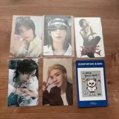 SKZ HOP TAPE タレントカード 6枚 ヒョンジンまとめ売り