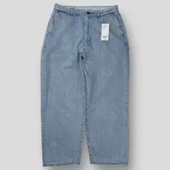 極美品 BEAMS JAPAN 24AW ビッグ デニムパンツ S ブルー