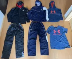 アンダーアーマー ジャージ 上下 トレーナー Tシャツ 計6着セット 150cm