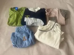ベビー服　長袖　半袖　トップス　ズボン　90サイズ　まとめ売り　5点セット⑤