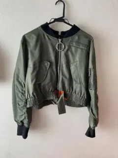 ZARA クロップド MA-1ジャケット