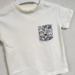 100　センスオブワンダー　Tシャツ　半袖　リバティ　オーガニック