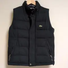 LACOSTE ダウンベスト ブラック