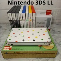 ニンテンドー　3DS LL　とびだせどうぶつの森　パック　ソフト付き