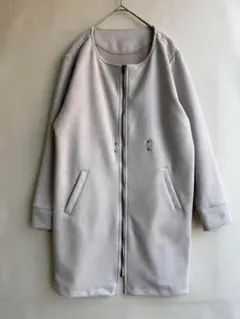 美品　Fontain club レディース　ノーカラー　ジャケット　春　M 変形