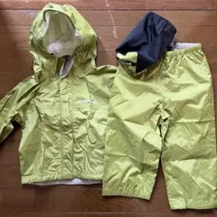 美品 モンベル クレッパー Kid's 90-120キッズ レインウエア 上下