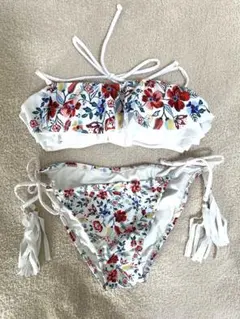 新品タグ付 三愛フラワープリント 水着 三愛水着楽園のフリマアイテム一覧