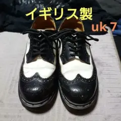 極美品】Dr. Martens BEX ウィングチップ ブローグ 7(26) - メルカリ