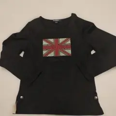 Burberry ブラック 長袖カットソー 120A