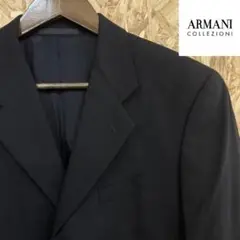 ARMANI COLLEZIONI ウール テーラードジャケット 総裏地 L相当