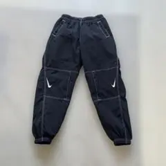 NIKEナイキNike レディースブラック ナイロン ジョガーパンツ　S