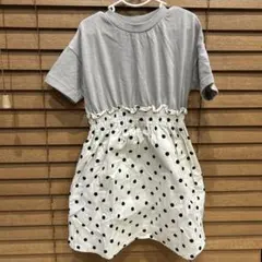 brches 半袖ドット柄ワンピース 100cm