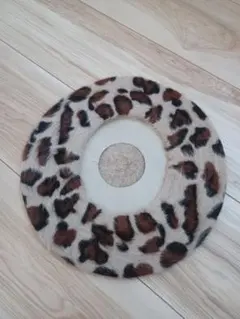 【新品未使用】ロデオクラウンズ　ヒョウ柄 ベレー帽