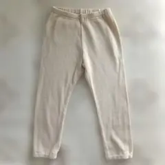 ユニクロ ベビーキッズレギンス 100cm アイボリー