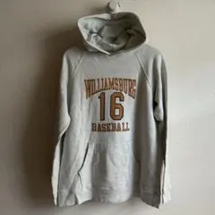 Ecolve パーカー　グレー　Lサイズ レディース　ラグラン　カレッジ風