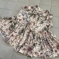 next baby*花柄ワンピース6-9month