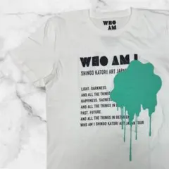 香取慎吾　個展 WHO AM I 福島 Tシャツ M 香取慎吾個展『WHO AM I -SHINGO KATORI ART JAPAN TOUR-』2024年3月