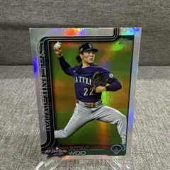 BRYAN WOO topps update 2025 リフラクター