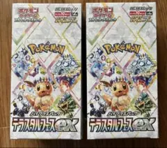 ポケモンカード　テラスタルフェスex シュリンク付　2BOXセット