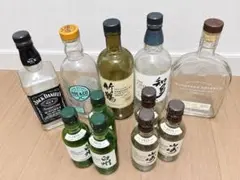 空瓶セット スプリングバンク 白州 イチローズモルト等 - メルカリ