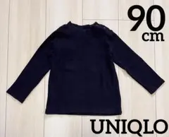 UNIQLO リブハイネックT 長袖