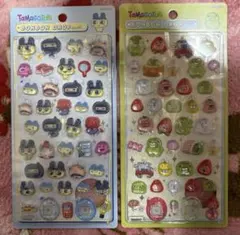 たまごっち　まめっち　くちぱっち　ボンボン　ドロップ　シール　2枚セット