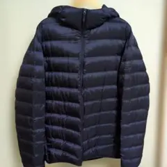 ユニクロ　ULTRA LIGHT DOWN ダウンジャケット ネイビー　XL