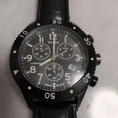 TIMEX クロノグラフ 腕時計 ブラックのサムネイル