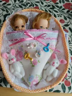 レトロなミキマキちゃんと小物セット