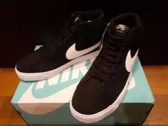 新品★NIKE SB ZOOM BLAZER MID black/white