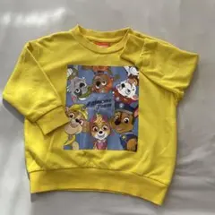 パウ・パトロール トレーナー 110サイズ イエロー