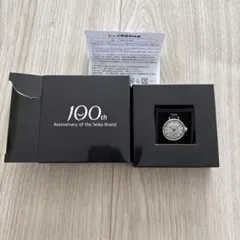 セイコー 100周年記念 アナログ時計ピンバッジ