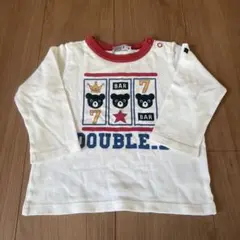 ダブルビー　長袖Tシャツ 80cm