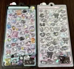 ボンボンドロップシール 2セット　ばけばけ/しろくろ