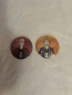 ハイキュー 菅原孝支 北信介 缶バッジ